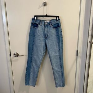 Abercrombie High Rise Mom Jeans